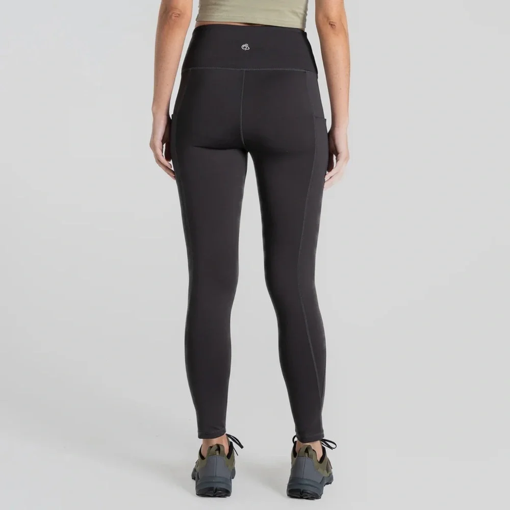 Craghoppers Insect Lead Dark Gray Athletic Leggings Size US 4 - Picture 2 of 7